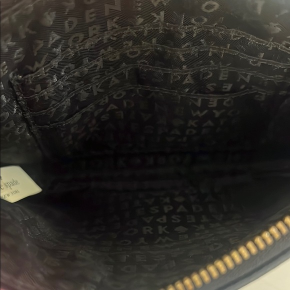 Kate Spade Black Tinie Chester Street Pebble Leather Wristlet - Picture 8 of 12